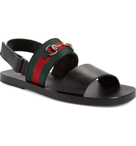 gucci strap sandals for men